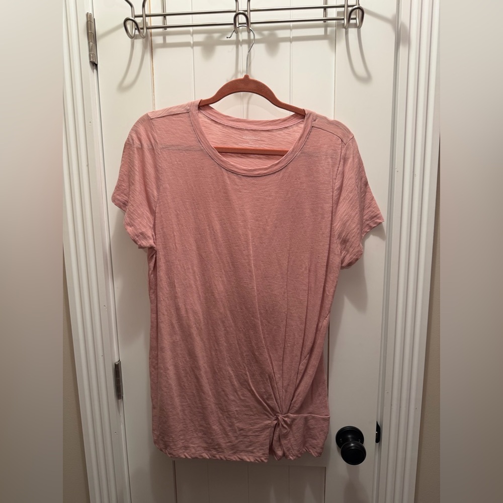 Motherhood Maternity Soft Pink Short Sleeve Tee